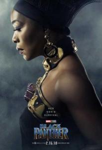 Black Panther Angela Basset Poster